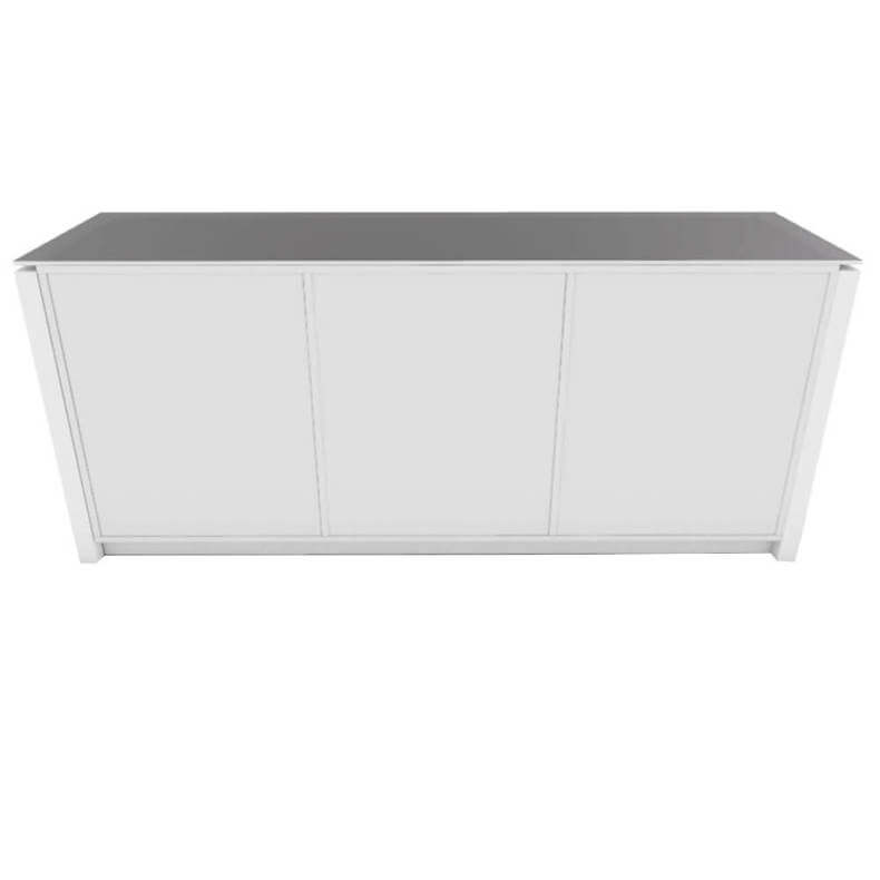 Mag Sideboard Optic White Lacquered Doors